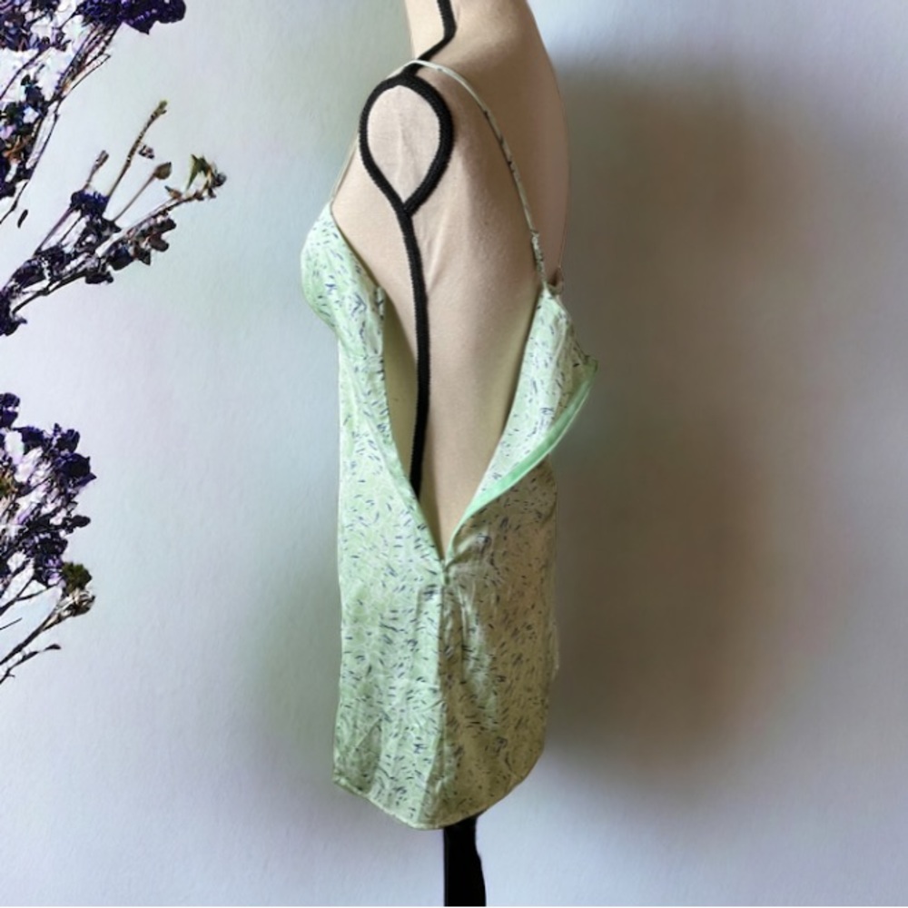 Elodie O-Ring Patterned Slip Dress Size Small - Picture 9 of 12